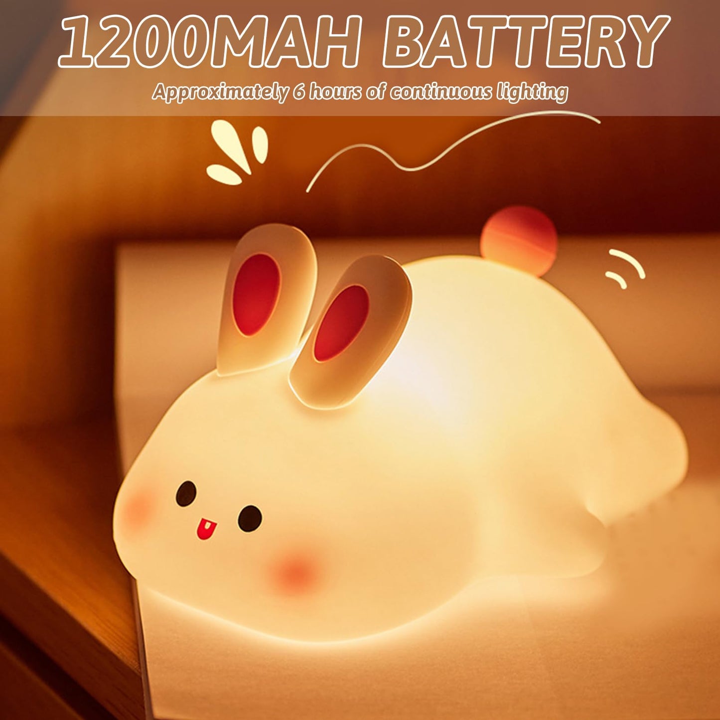 Rabbit Night Light Cute