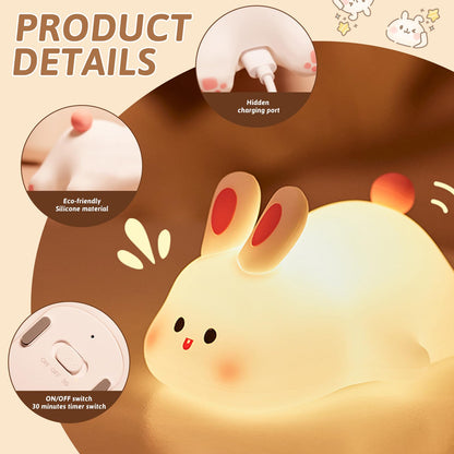 Rabbit Night Light Cute