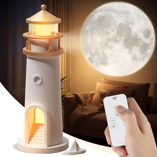 🏠 Lighthouse Night Light – Motion & Magic