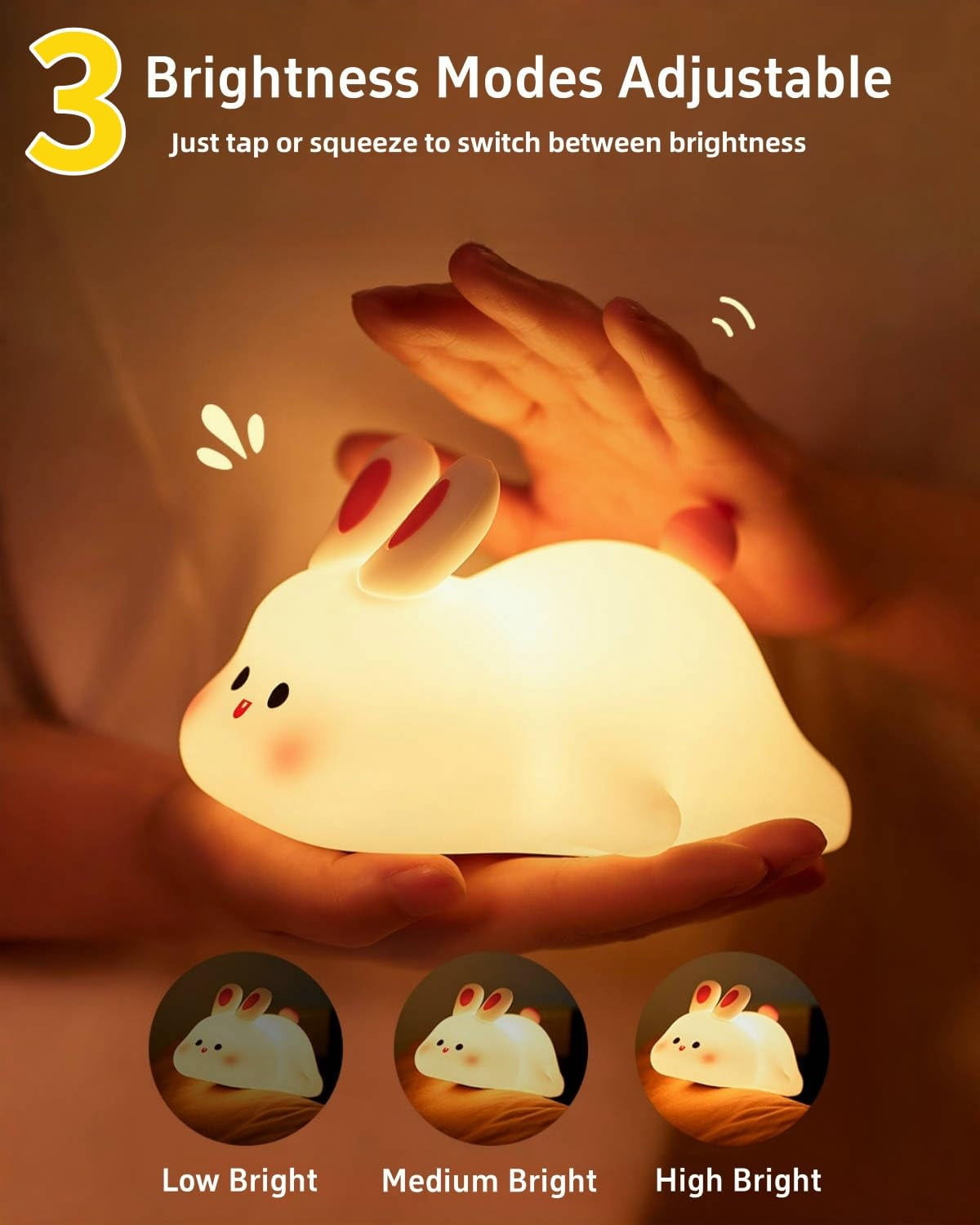 Rabbit Night Light Cute