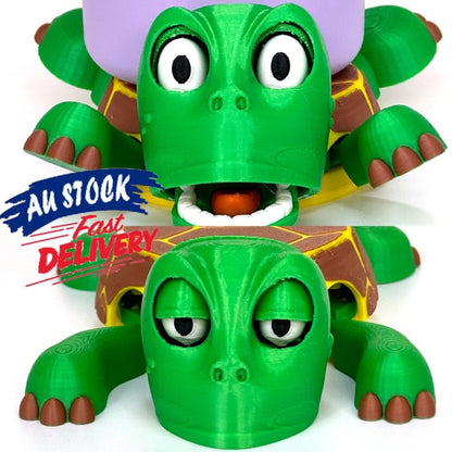 Turtle coaster with SURPRISE ACTION