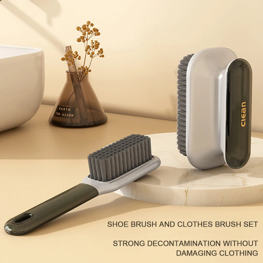 Multi-Purpose Shoe & Clothes Brush Set