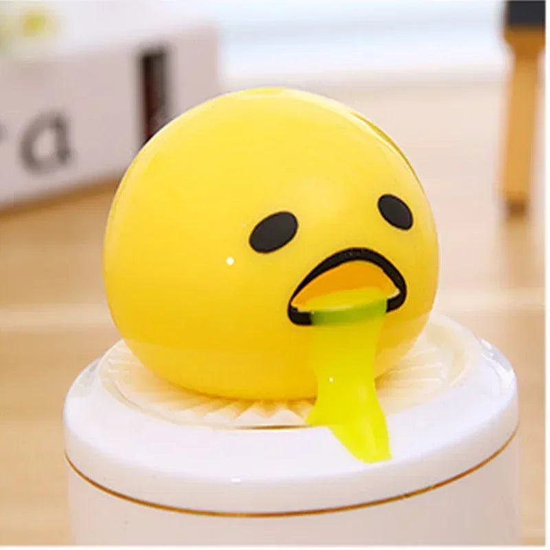 Funny egg yolk